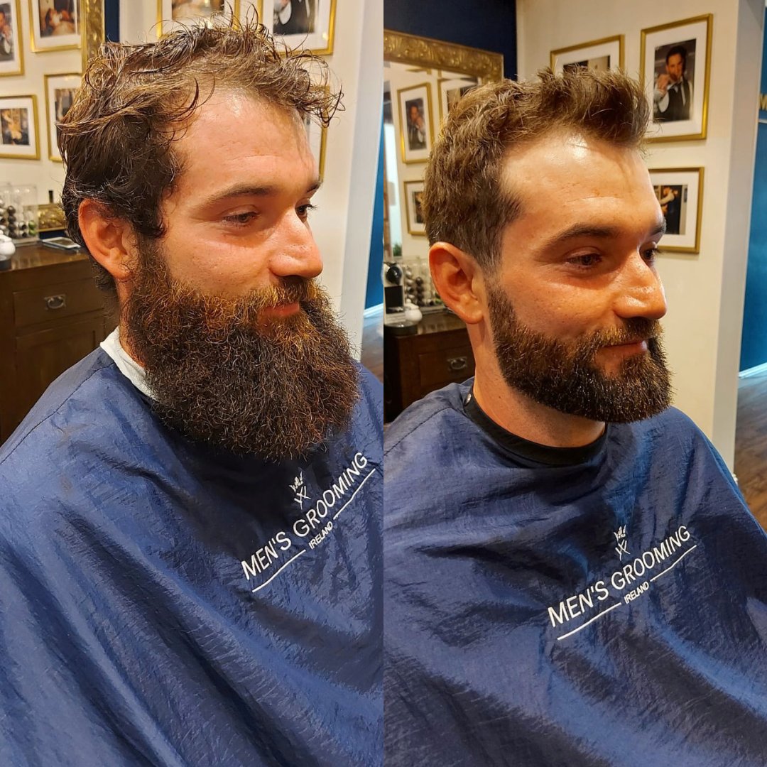 What a transformation 🧔➡🤵

#barber #mondaymotivation