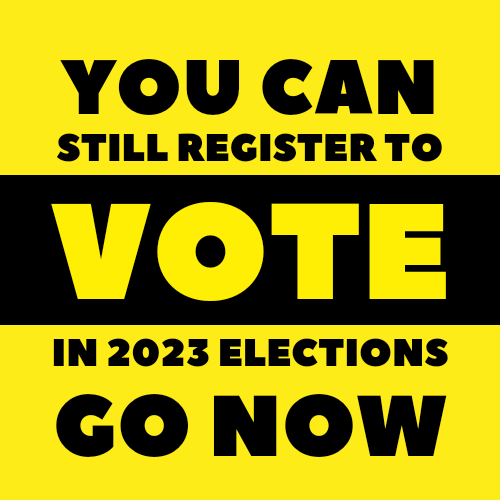 YES! You can still #RegisterToVoteCCC. Go and register today for you to #Vote4Nero2023. In Harare, you can register at Makombe, Kuwadzana 2 shops, and paCurrent kuBudiriro. All you need is a valid passport or ID (paper ID is okay). ReTweet this message and I will follow you. 💛