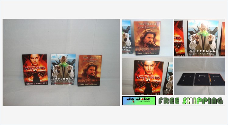 FILM PROMOTIONAL-PINS-LAST SAMURAI-V FOR VENDETTA-SUPERMAN RETURNS-RARE FINDS closeouts-jojokenv.blogspot.com/2018/08/film-p… (Tweeted via PromotePictures.com)