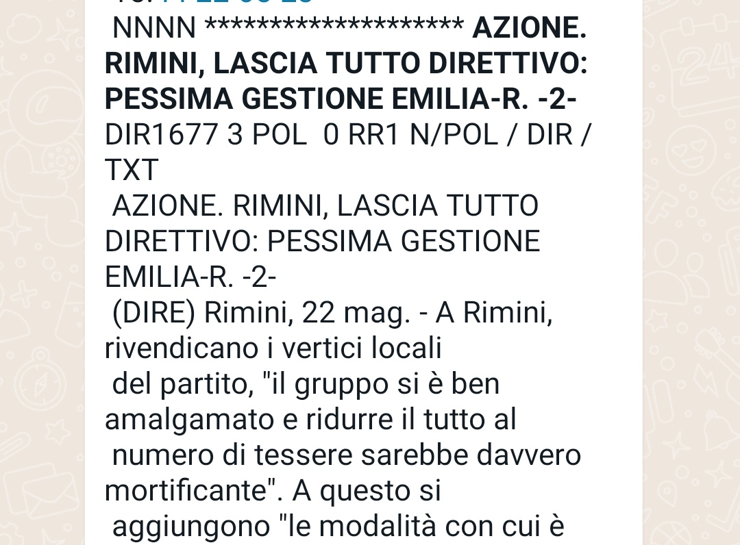 In fuga da #calenda #calendaritirati