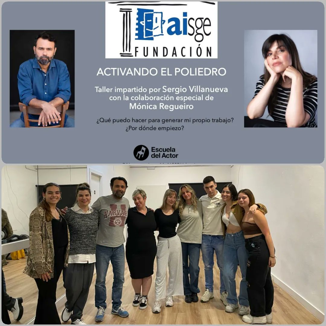 ¿Que si hemos disfrutado con la 3a edición del taller ACTIVANDO EL POLIEDRO?...
😉🎬📺🎭