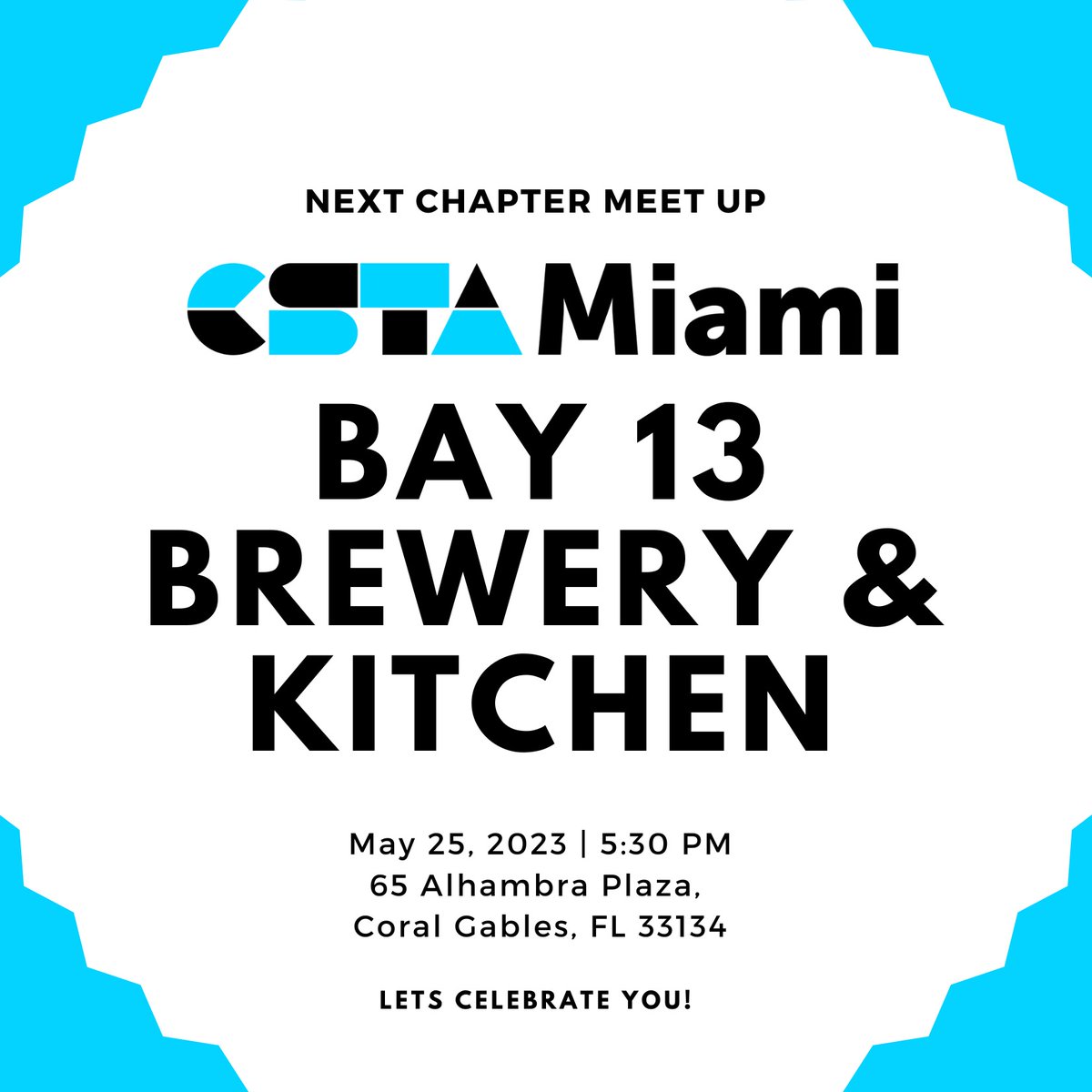 Join us as we celebrate the end of the year. Thank you so much for your hard work and dedication inspiring our students in computer science!

Register at miami.csteachers.org/events/csta-mi…