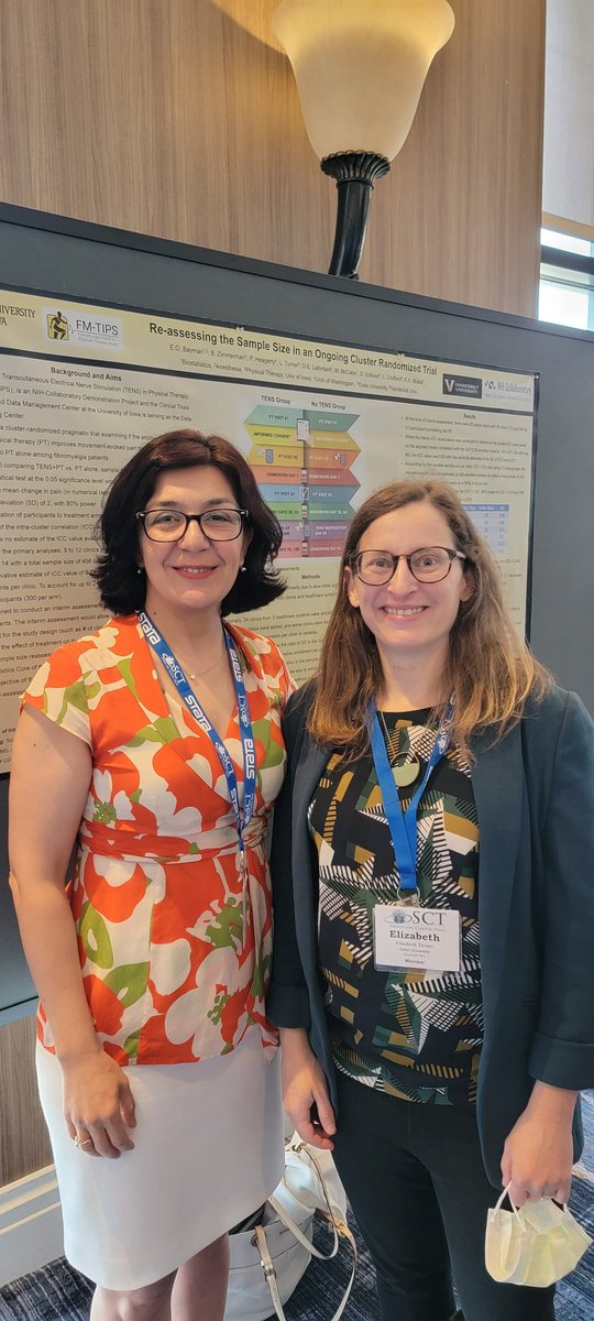 BaymanEmine's tweet photo. See poster #18 at @SCTorg for sample size reestimation in an ongoing cluster randomized pragmatic clinical trial (#FMTIPS). Joint work with @Collaboratory1 @Iowa_Biostat @_meganmccabe @ksluka0101 @DixieEck #CTSDMC https://t.co/pMZIPsfXyq