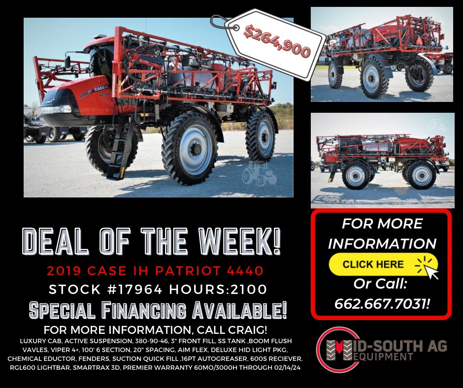 MidSouthAg's tweet photo. Deal of the week! #midsouthagequpment @herring_craig @JeffBur63943682 https://t.co/peyDqCdK4C