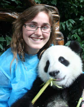 oceanrise1's tweet photo. @easyJetholidays You only get to cuddle a giant panda cub once in your life right?? Here my daughter grinning from ear to ear ...best memory ever. I go back again in a flash to Chengdu with @maddermum @allythackray https://t.co/ykNUDfxplt