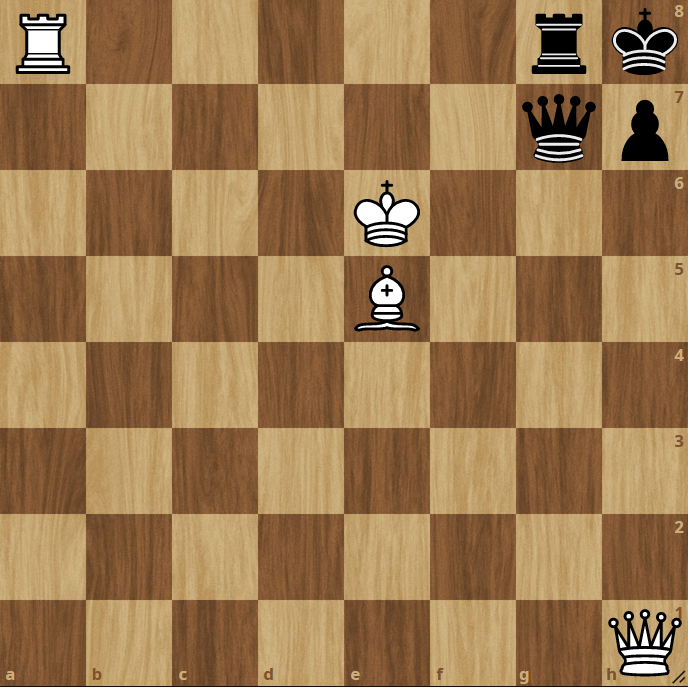 Ruhichess's tweet image. My first ever composition. I created this puzzle for you guys 😁
White to play and checkmate in 2 moves.
#ChessPuzzles #chesspunks
