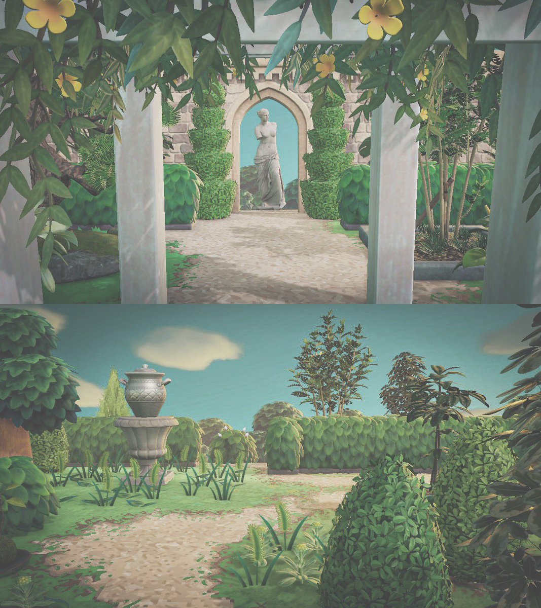 Quiet hour in the gardens 🪴

#acnh #animalcrossingnewhorizons  #animalcrossing  #acnhideas #acnhdesigns #マイデザイン #あつ森写真部  #どうぶつの森 #あつ森