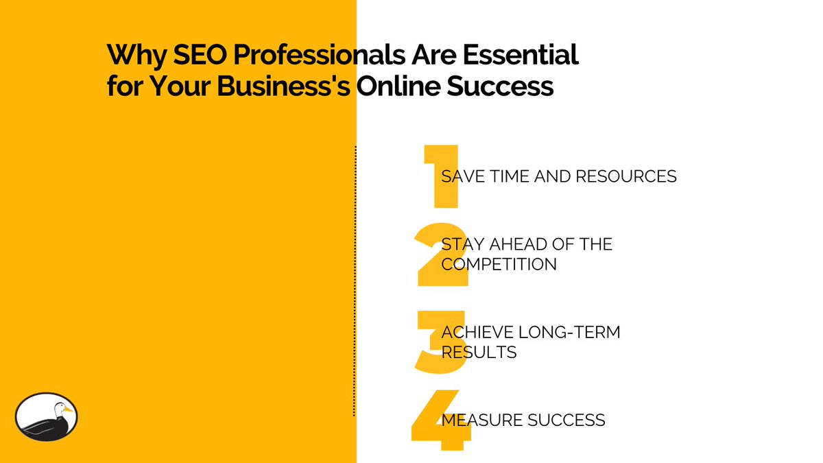 Creating and maintaining an effective online marketing strategy can be a challenging task. This is where SEO professionals come in. If you’re ready to take your online marketing to the next level, consider hiring an SEO professional today.

210-920-0706
oddduckmedia.com