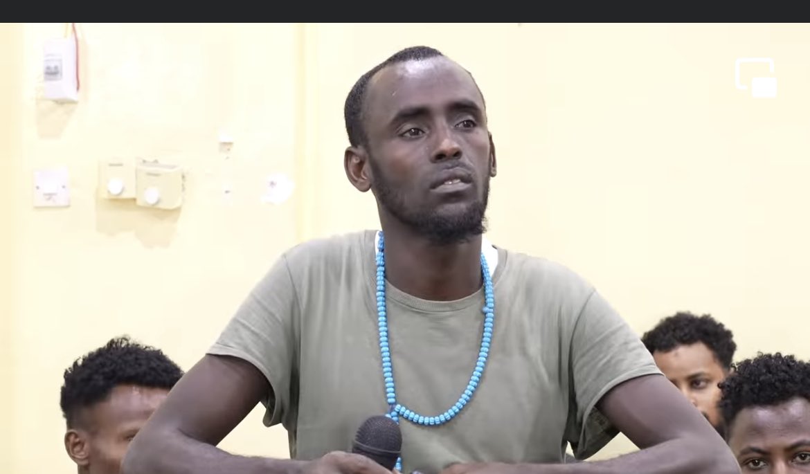 sntvnews1's tweet photo. The National Armed Forces Court has on Monday sentenced four soldiers to death for  killing six civilians and two security forces after they opened fire on a vehicle carrying #Mogadishu’s Yaqshid district commissioner at Sinay junction, on February 27, 2023.
#Somalia https://t.co/EMQzMclW3K