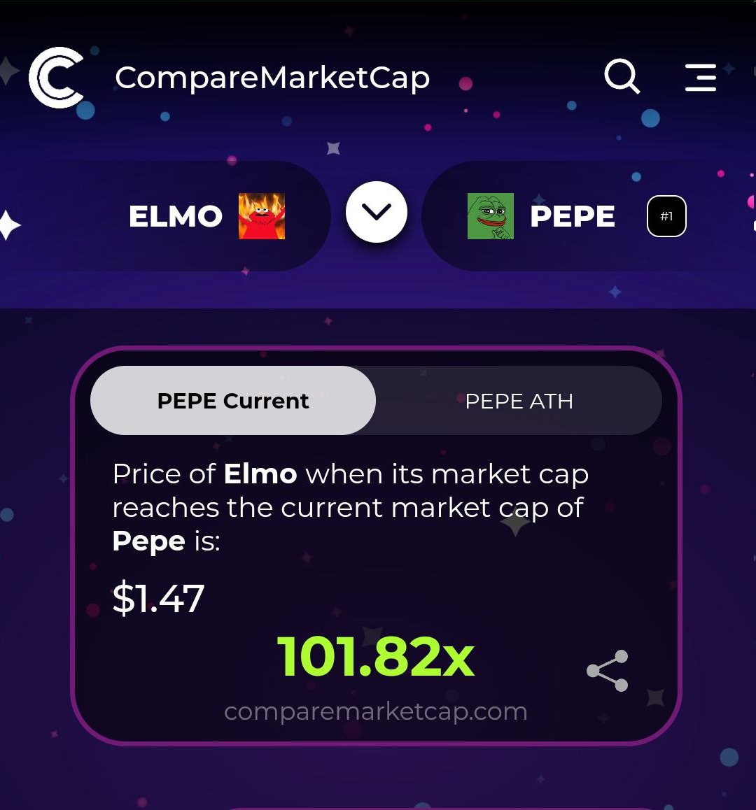 $PEPE, watch your back, $ELMO is coming for ya! 🔥