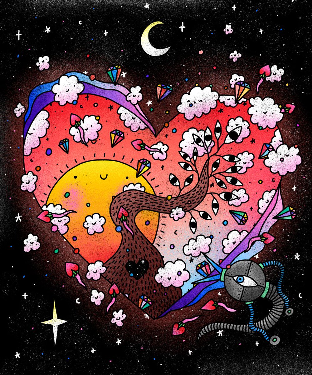 Hello friends!!

Here is the first of a few threads to help you find NFTs you like that are supported by the #Avaissance. 

This thread will be focused on NFTs produced by the beloved <a href="/taptapkaboom/">TapTapKaboom 💥</a> that I believe are a great entry rn. 

"Hello World" - TapTapKaboom, 2022

1/8