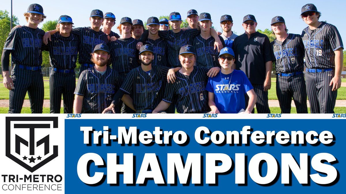 STARS Baseball earned their third straight Tri-Metro Conference Championship over the weekend. The team improves to 15-3 and is currently #7 in the Class AAA state rankings. Congratulations and good luck at Simley tomorrow. GO STARS!!