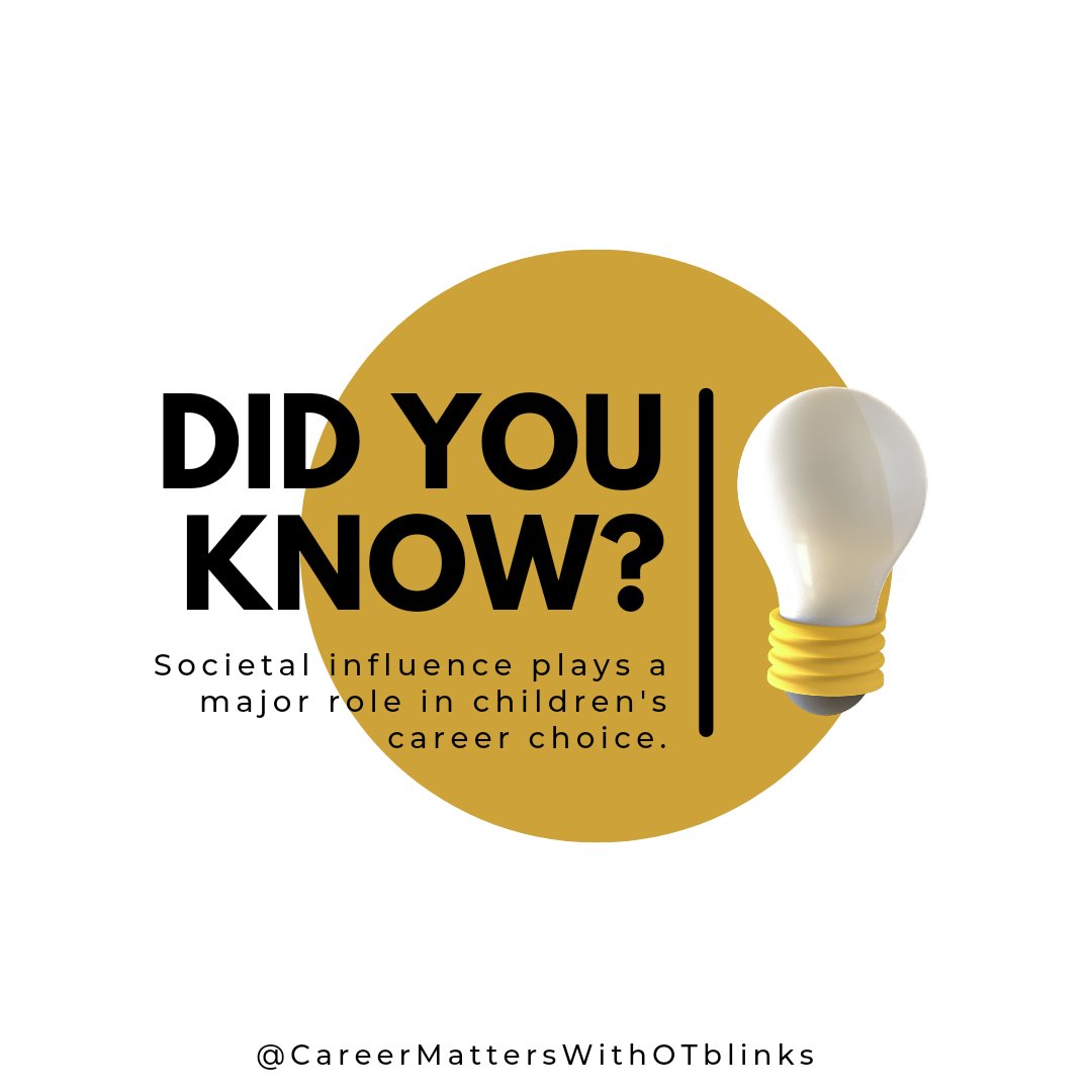 CareerMattersOT's tweet photo. The society is a major influence on children’s career choice and currently, the demand has tilted to tech.

How do we effectively utilise tech in preparing our children for the world of work?
Does the society put pressure on children by making them study careers in high demand? https://t.co/vNPolQTYf1