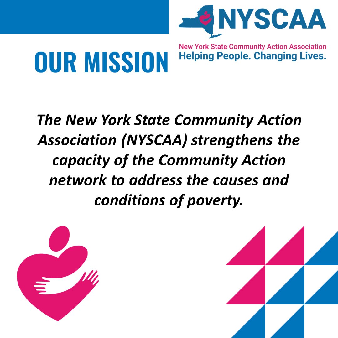 It's Community Action Month and today is #MissionMonday! Share your mission statement with us! Comment your mission on this post or tag us in your own post! #CommunityActionMonth #nyscaa #WeAreCommunityAction