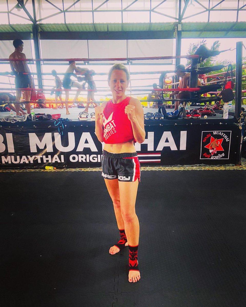 Training hard in Thailand. 

Shirt from combatdollies.co.uk

#repost #ig @paula_buckmaster