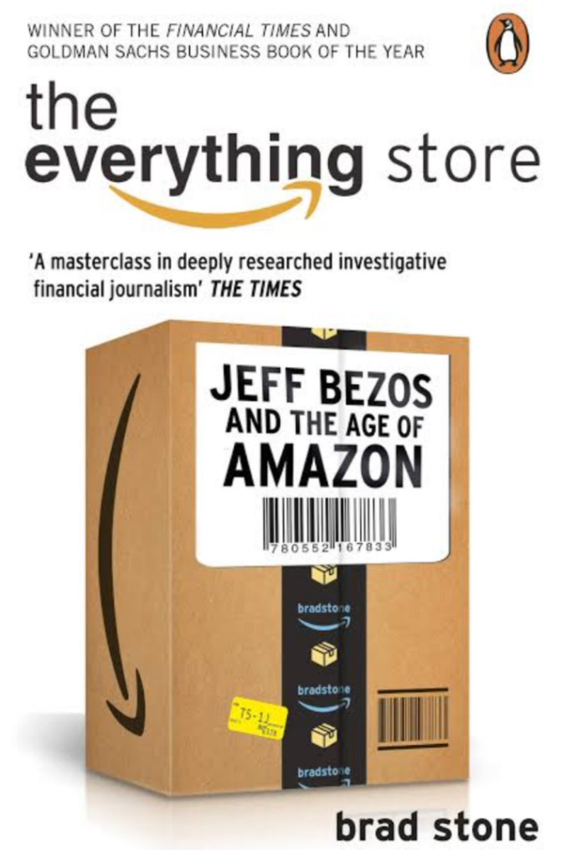 SectorSprint's tweet photo. The Everything Store" by @BradStone 🌟 In this captivating thread, let's explore the amazing transformation of Amazon and the visionary mindset of its founder, Jeff Bezos. Get ready for an inspiring journey! #JeffBezos #TheEverythingStore https://t.co/rPX1TXXwVm
