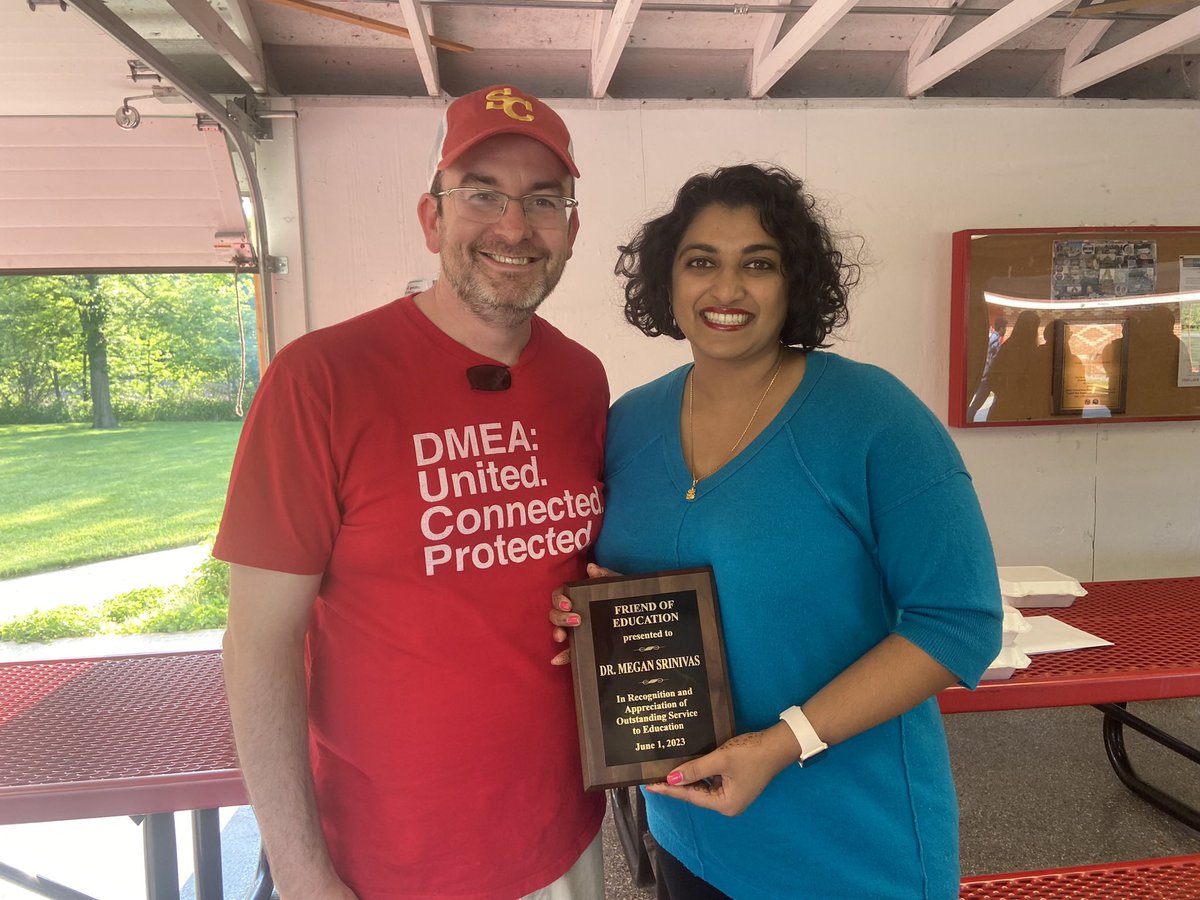 YourlocalIDdoc's tweet photo. I’m honored to receive the @DMEAction’s 2023 Friend of Education award. As a product of Iowa public schools, I’m grateful for our educators &amp; school staff. I’ll never stop fighting so every student has access to the wonderful schools that gave me so much! https://t.co/W4HuOA9y0K