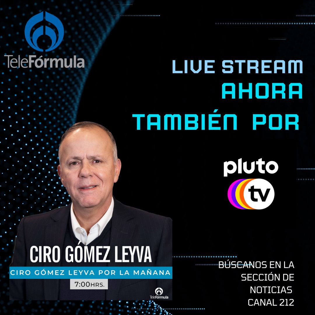 teleformula.com.mx | Pluto | LG | Amazon Fire TV Stick | Android | Roku descarga la app y mantente bien informado
 #ctv #ott #StreamingLive #streamingtv #Telefórmula #lg #lgoledtv #abriendolaconversacion #onlive #livestreamingvideo