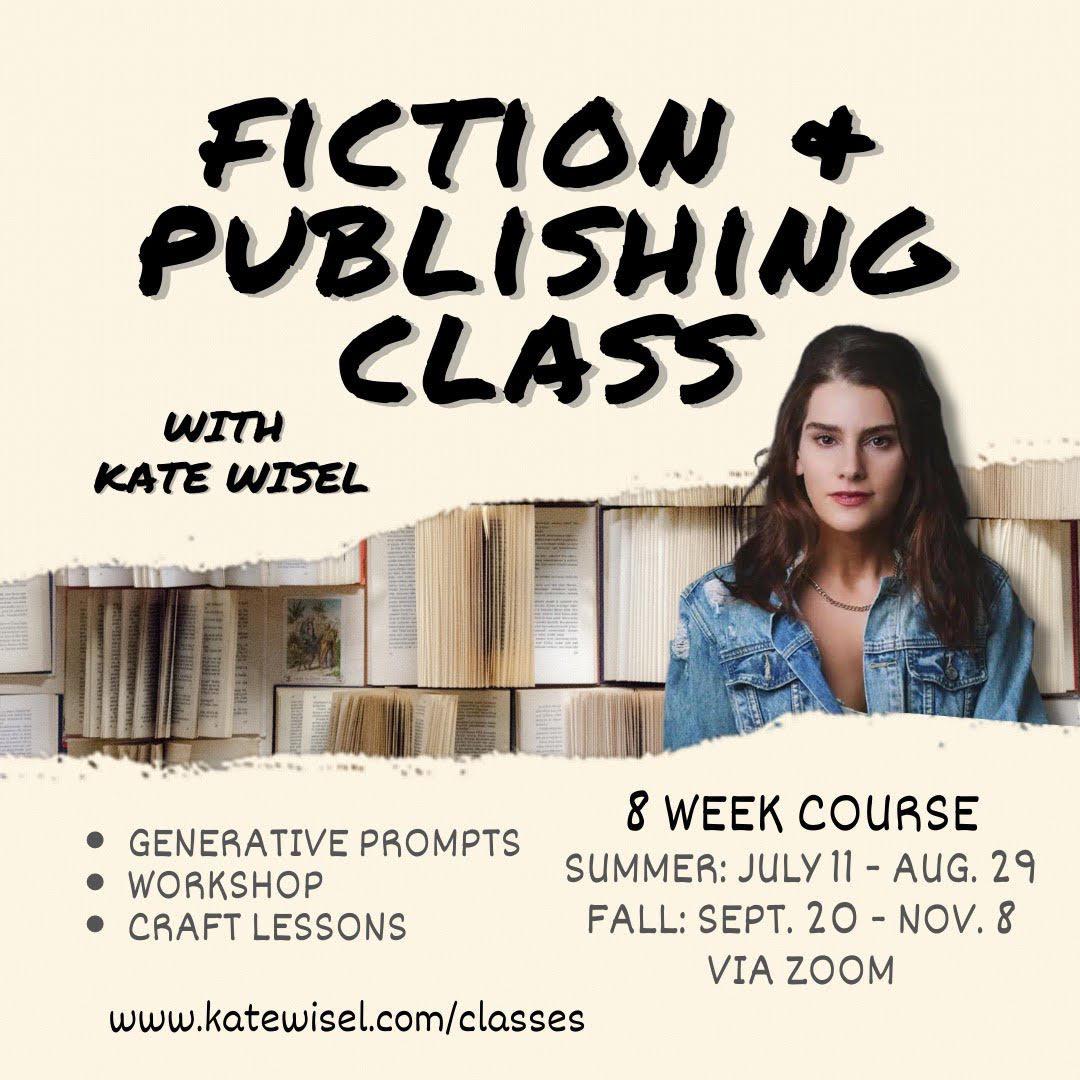 Also check out this writing class by Friend Of The Site <a href="/KateWisel/">Kate Wisel</a>, looks like a banger 

🖤🖤❤️