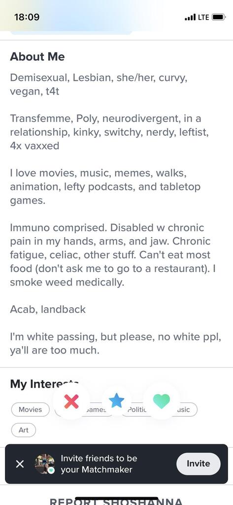 Tinder Scaries™ tweet media