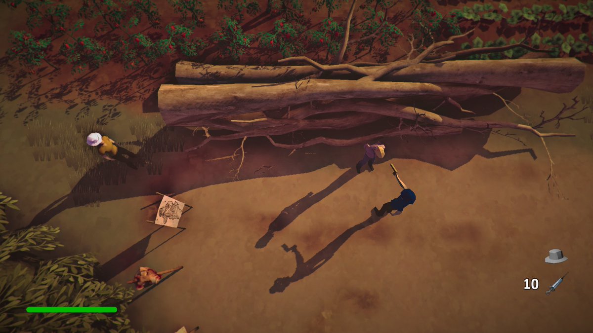 augustarmbar's tweet photo. One of the fun things about The Church in the Darkness is when you start a new run and you're trying to figure out if the cult leaders are good or bad this time. And then you see messed up scenes like this around the village and you know things ain't right. @churchdarkness https://t.co/EYSWm1G11a