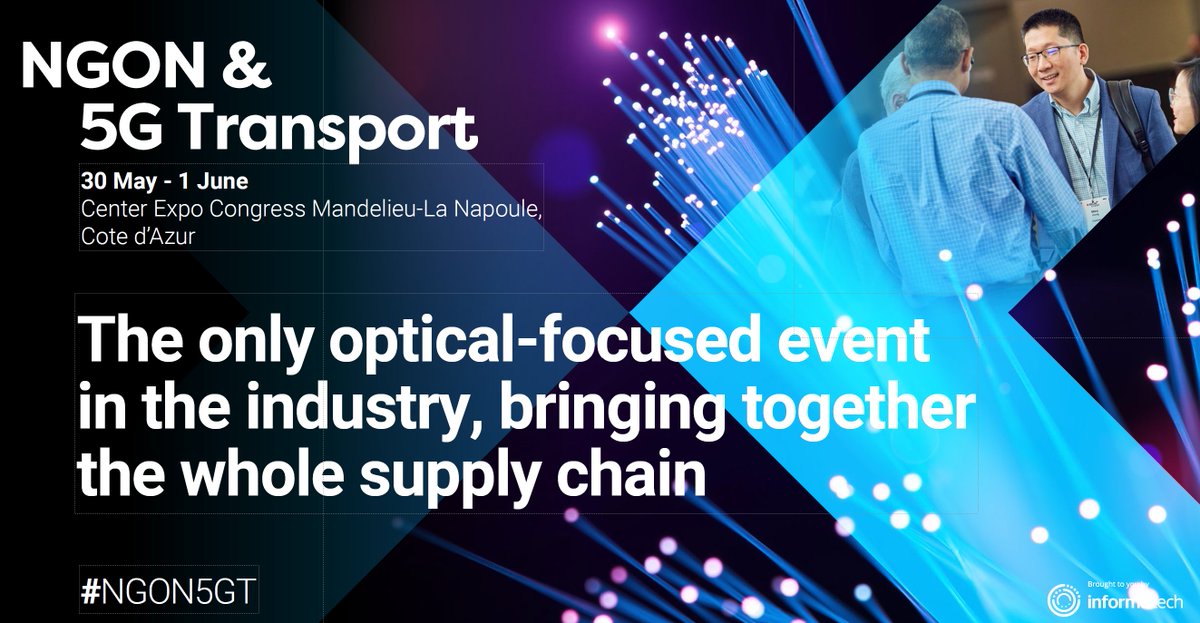 OiForum's tweet photo. OIF will share updates on its latest #800LR/#800ZR, #400ZR, #CEI, #CMIS and #CoPackaging projects and highlight its 25-year legacy of driving critical standards and advancing optical networking at #NGON5GT 2023.

https://t.co/QnIIZKAnSU https://t.co/48PNCSciJC