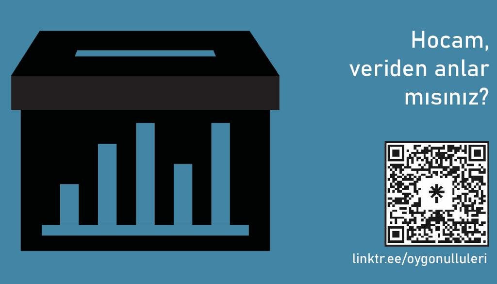 Hepinize ihtiyacımız var sandıklar için gönüllü olun lütfen!!!
linktr.ee/oygonulluleri