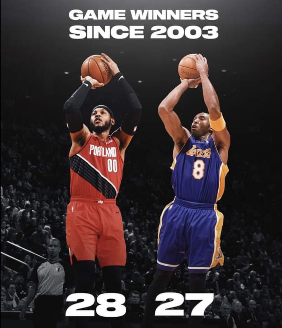 KnicksMuse's tweet photo. “Dad, how good was Melo?” https://t.co/9xzI4QYg7f