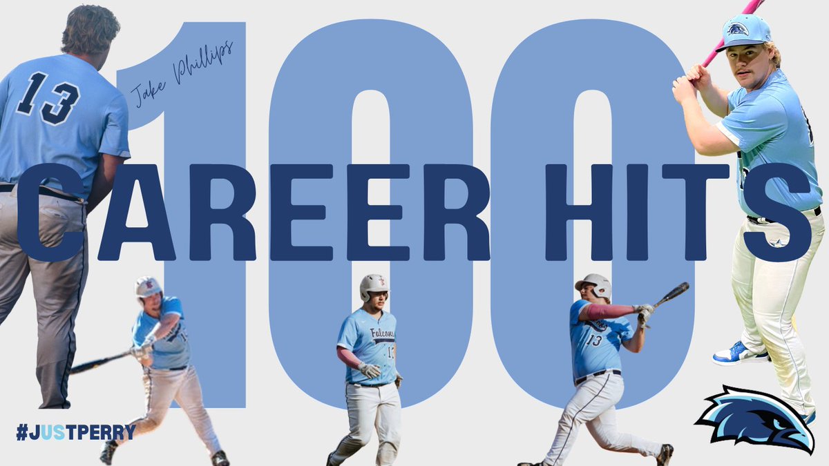 Perry Meridian Baseball (@pmfalcons_base) on Twitter photo Congratulations to <a href="/jakephilly05/">Jacob Phillips</a> on recording career hit #100 over the weekendโผ๏ธ
Huge accomplishment for a HS player that shows consistency, longevity, and adjustability.
Phillips has put together an incredible career as a Falcon! Proud of you.
<a href="/PMFalconSports/">Perry Athletics</a> @PBRIndiana Congratulations to <a href="/jakephilly05/">Jacob Phillips</a> on recording career hit #100 over the weekendโผ๏ธ
Huge accomplishment for a HS player that shows consistency, longevity, and adjustability.
Phillips has put together an incredible career as a Falcon! Proud of you.
<a href="/PMFalconSports/">Perry Athletics</a> @PBRIndiana