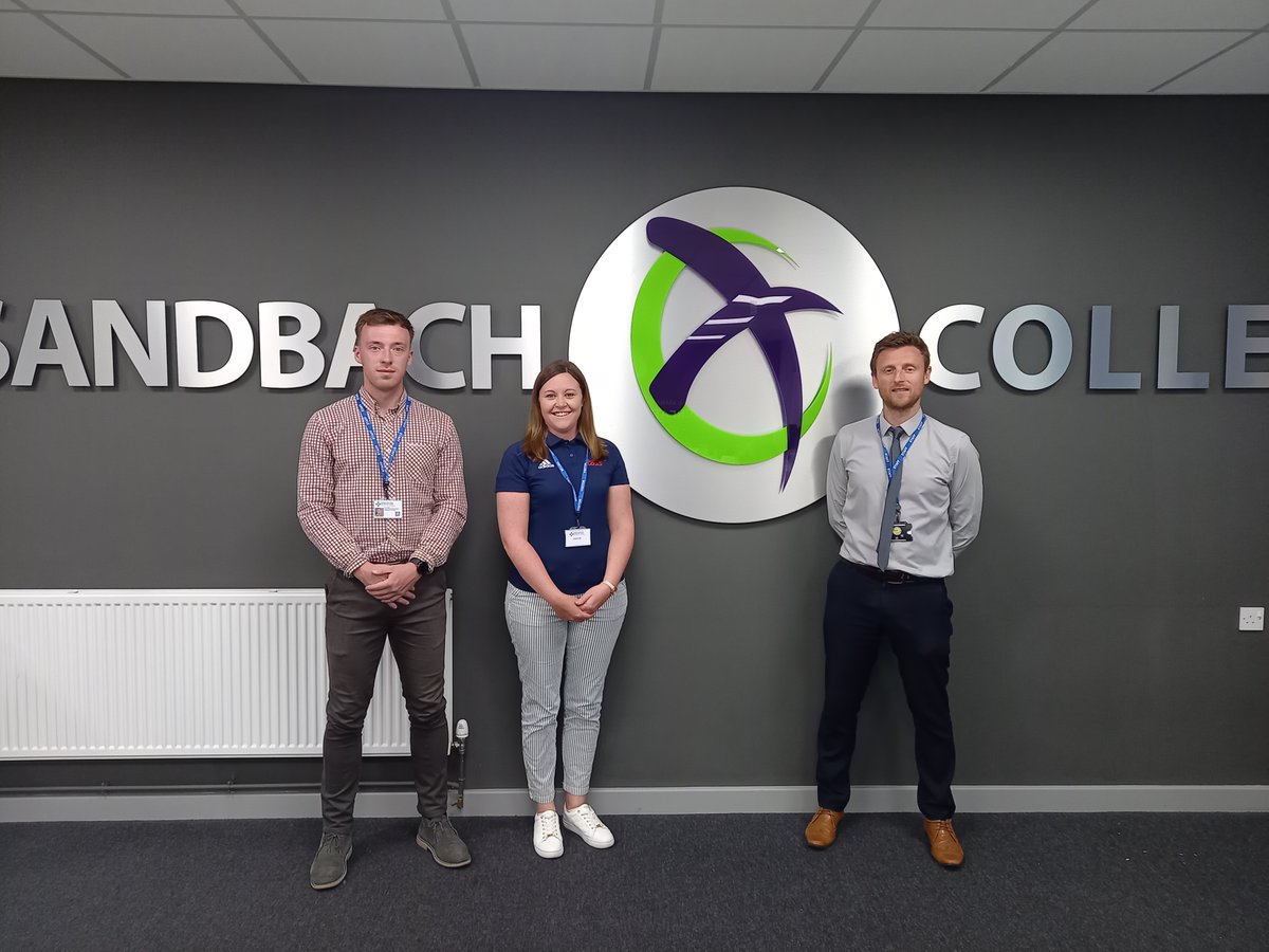 Following our TASS accreditation we had a lovely visit from Kirsty, the National Lead for TASS. This evening we are hosting a parent engagement evening for the parents/carers of our talented athlete students. #TalentedAthletes <a href="/SandbachCollege/">Sandbach College</a> <a href="/TalentedAthlete/">TASS</a>