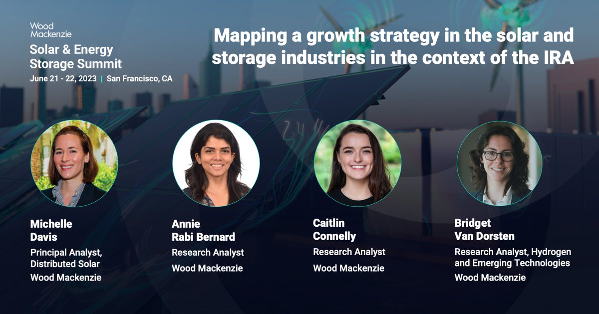 Wood Mackenzie Solar & Energy Storage Summit Wood Mackenzie on Twitter: "We're celebrating the incredible women
