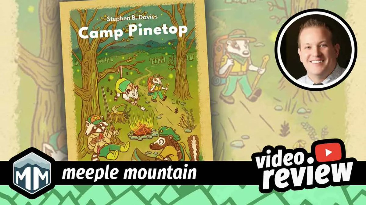 meeplemountain's tweet photo. Collect badges to get to the rank of the Badger before all the other players in Camp Pinetop by @TalonStrikes. Check out @BoardgameBrody's review of this outdoor themed game.
https://t.co/AAwuLjeqiz

#BoardGames #Scouting #CampPinetop #MeritBadges #6ThingsToKnow https://t.co/k8eLj5MkTa