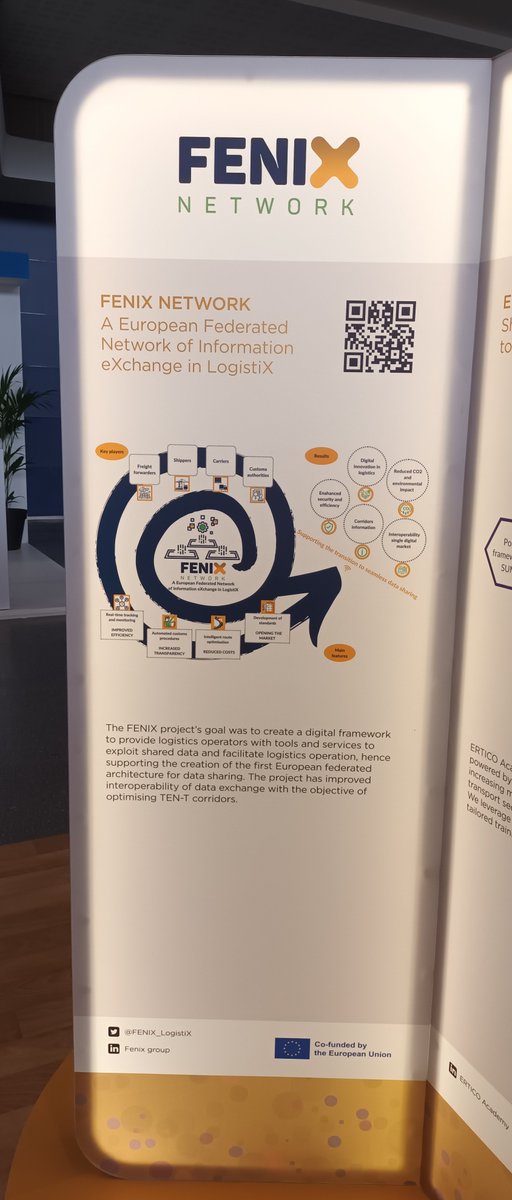 The FENIX projects is still very active!
Come find us at the ITS European Congress in Lisbon: we are at ERTICO booth, where we will be happy to meet you and shake hands.

As a flagship project for European logistics, FENIX will be showcased in many sessions.
#FENIXnetwork #CEF