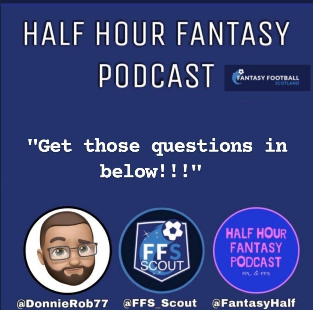 FantasyHalf's tweet photo. Weโre recording our latest podcast of the season tomorrow ๐ ๐ง
@FantasyScotland ๐ด๓ ง๓ ข๓ ณ๓ ฃ๓ ด๓ ฟ โฝ
#HHFPCup ๐
@FantasyHalf ๐ค
@FFS_Scout ๐ค
@FFS_Donnie ๐ค
โ๏ธSend in any comments or questions and we'll answer on the pod.
#ffscotland https://t.co/Q0YlU6mkYC
