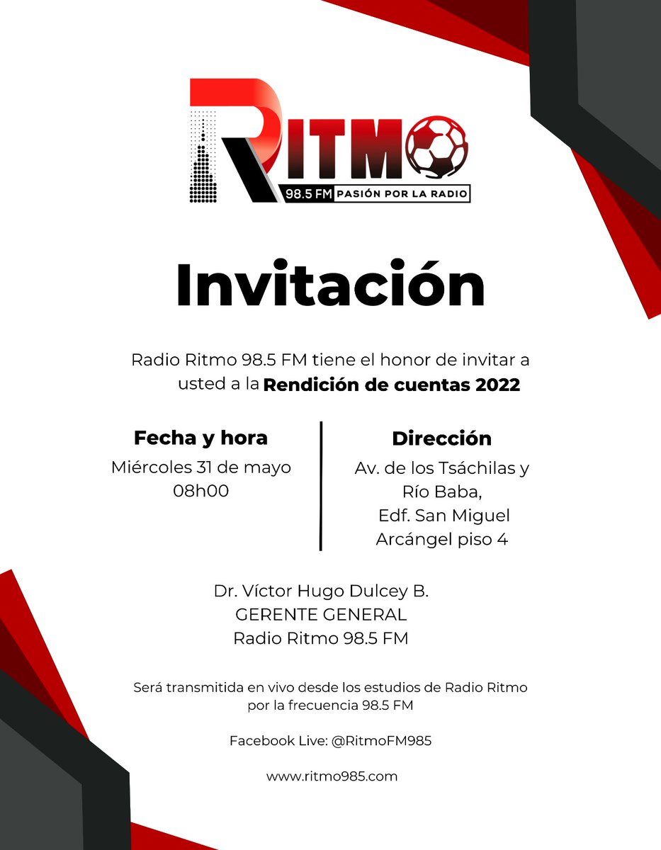 Ritmofm985 tweet media