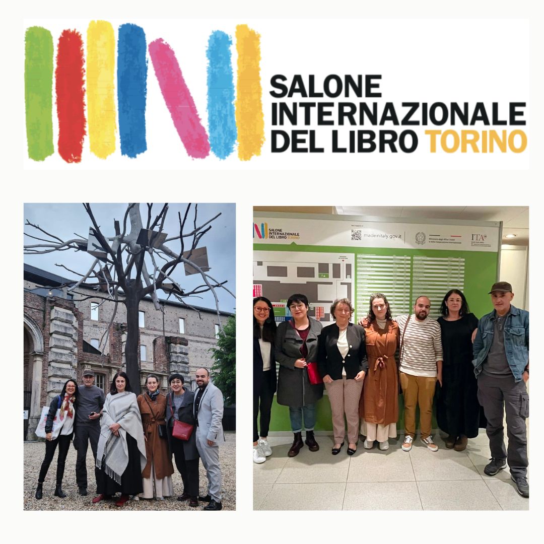 🇮🇹🇨🇱🇵🇪 Ha finalizado hoy un intenso programa de eventos en el #salonedellibro2023📚de Torino para las editoriales de Chile y Perú, acompañadas por <a href="/ITAtradeagency/">Italian Trade Agency</a> 

<a href="/ItalyinChile/">Italy in Chile</a> <a href="/SalonedelLibro/">Salone Libro Torino</a> <a href="/ITAtradeagency/">Italian Trade Agency</a>