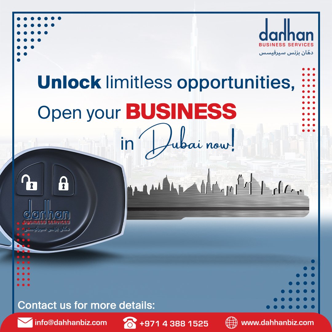 Dubai offers several advantages that make it an attractive destination for businesses.

It's time to open now your dream business.

Contact us now!

#proservices #documentsclearing #tradelicense #tradelicenseamendment #businesssetupindubai #licenseliquidation #ifzaliquidation