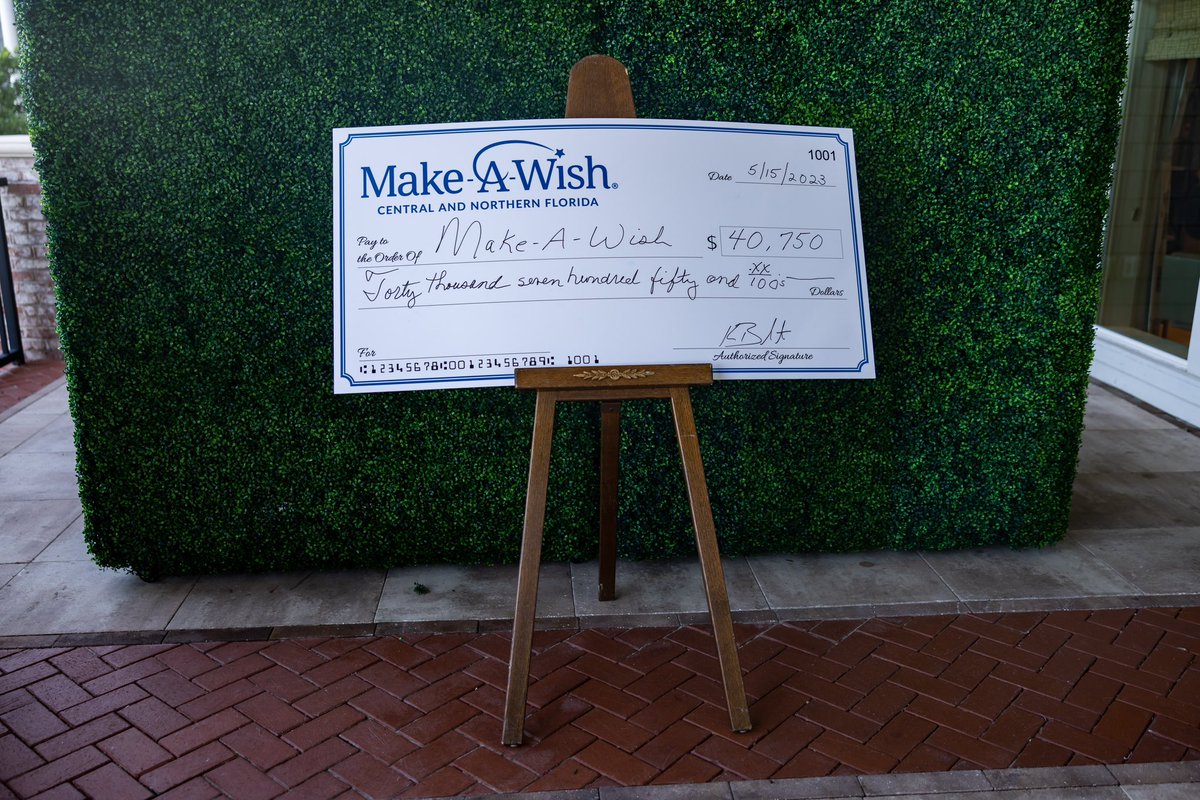 It was truly special to witness the immediate impact on one of the families who received a wish.

Just about 4 total wishes granted with the $40k that was made from a <a href="/FortniteGame/">FortniteGame</a> tournament hosted by the <a href="/NFLPA/">NFLPA</a> &amp; <a href="/Twitch/">Twitch</a>.