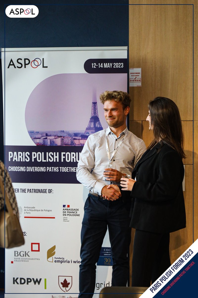Il y a quelques jours, à <a href="/PLenFrance/">Ambassade de Pologne</a>, s’est tenu le Paris Polish Forum, la conférence de l’Association des étudiants polonais en 🇫🇷. 
Ouverte par l’Ambassadeur Rościszewski, elle a accueilli de nombreux panels de discussion engageant la communauté étudiante et les professionnels.