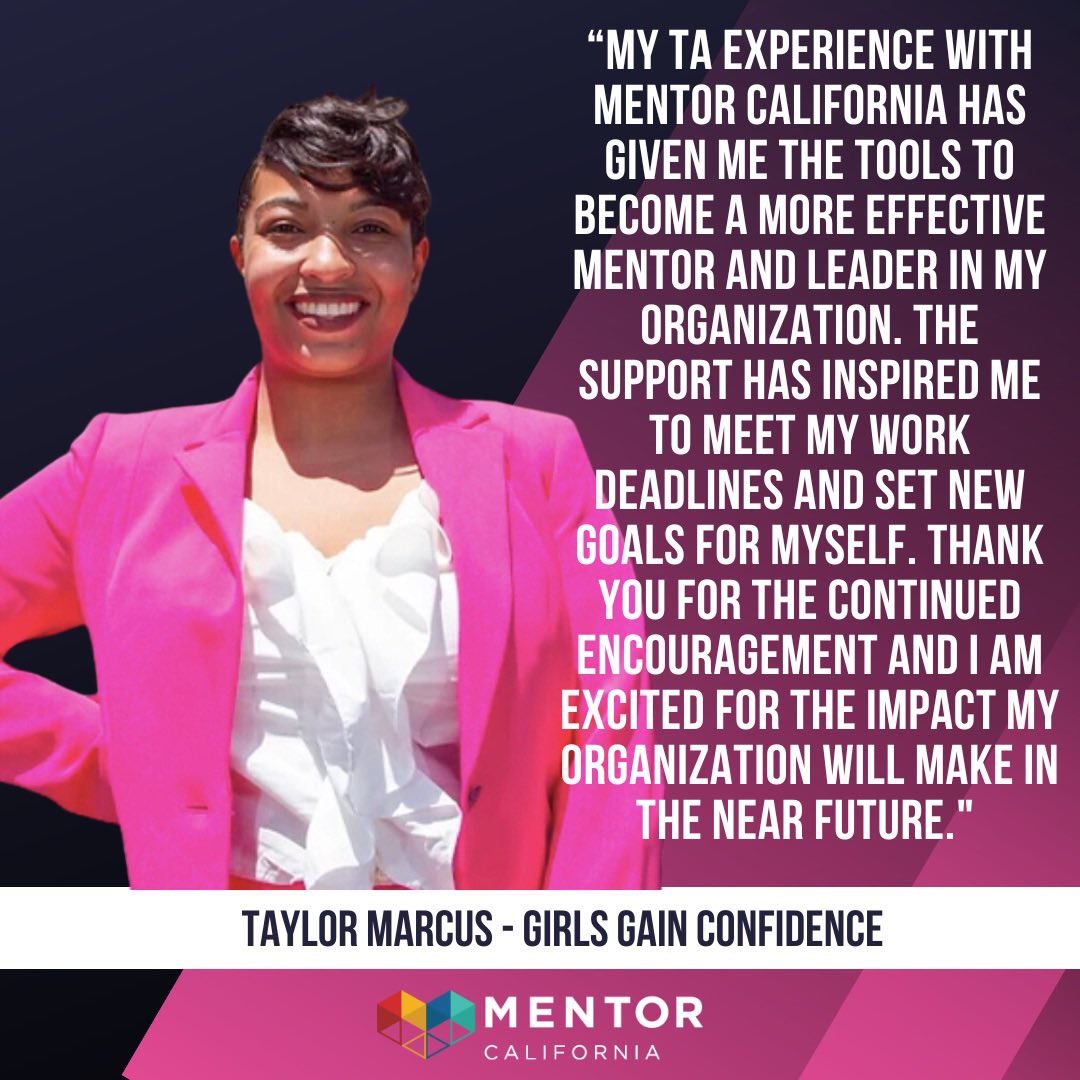 As a Technical Assistance Provider under the National Mentoring Resource Center, we continue to work with outstanding mentoring and youth development professionals! 

How can we be of service? Apply for TA support now and let us be your resource! #mentoringamplifies