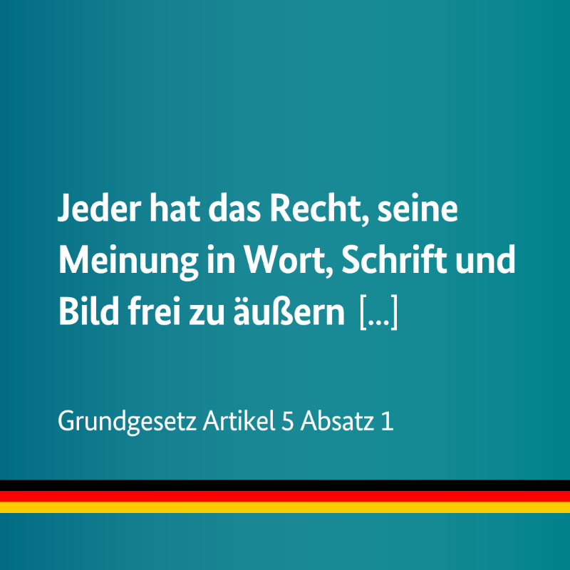 bmjv_bund's tweet photo. Heute erreichen uns besonders viele Nachrichten zum #Grundgesetz. Jeden Kommentar akzeptieren wir - solange er nicht diffamiert. Wir betonen einmal mehr: Unser Grundgesetz ist großartig. Die Werte müssen wir Tag für Tag verteidigen. Ein Auszug aus unseren Grundrechten: