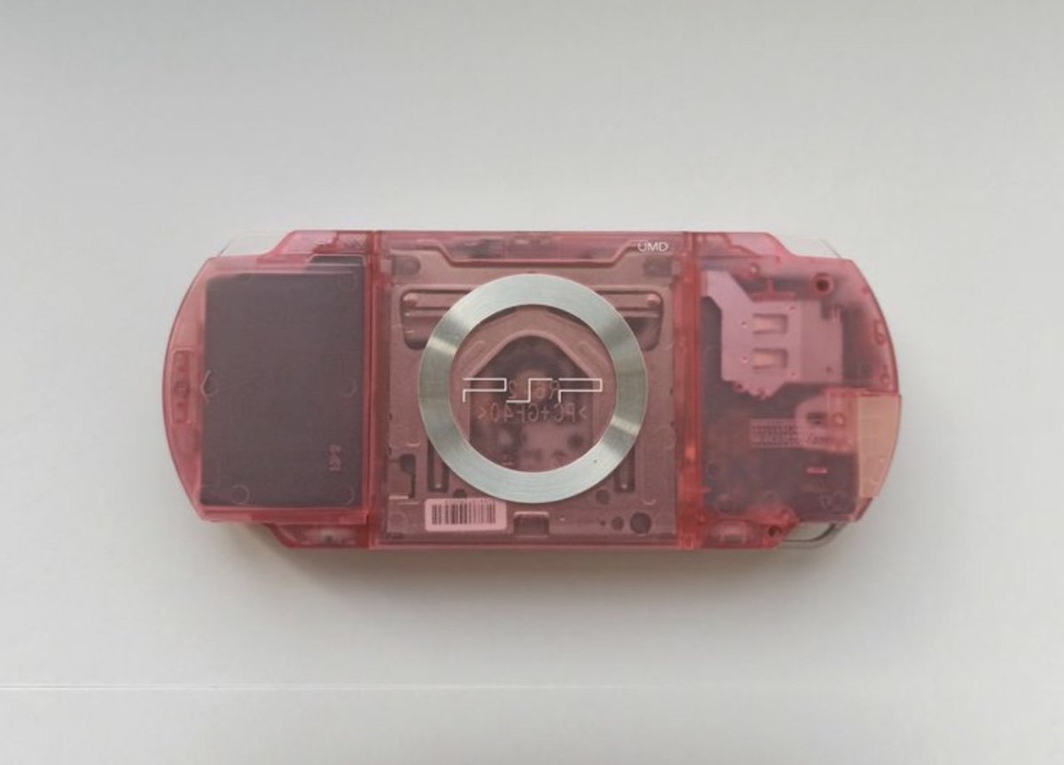 Translucent Pink PSP