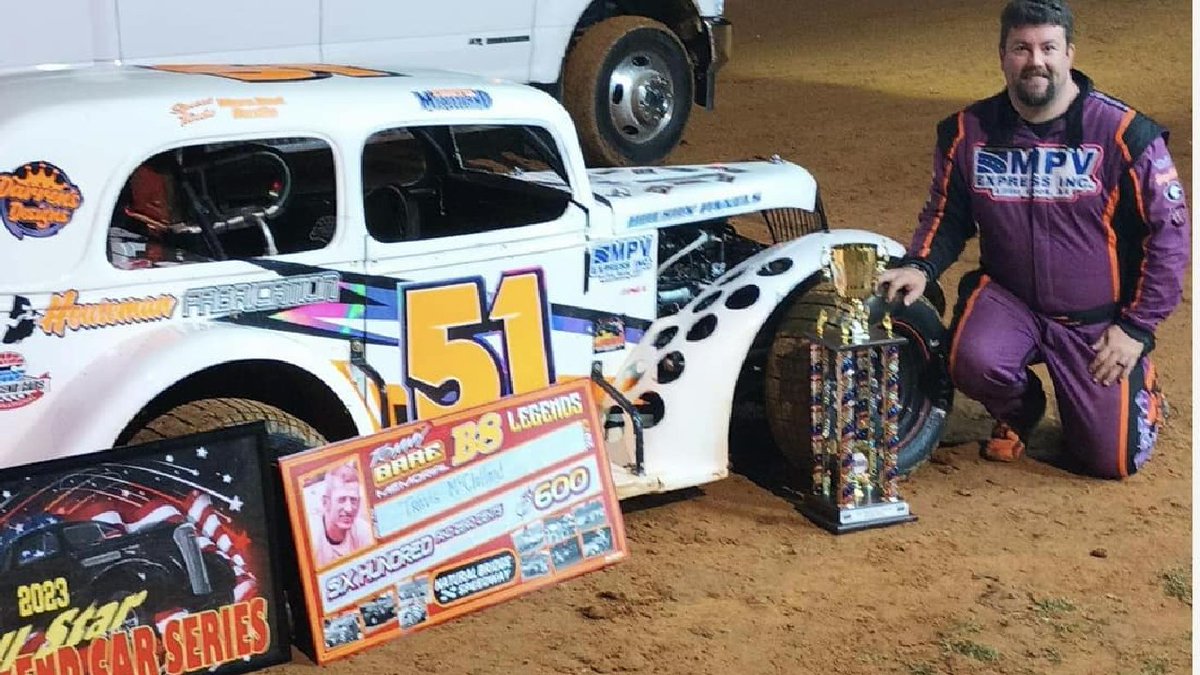 PRN At The Track on Twitter "RT legendsnation Six Benjamins! Travis McClelland Picks Up 600
