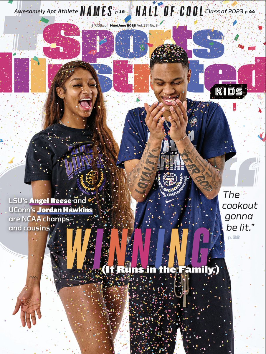 SInow's tweet photo. “The cookout gonna be lit.”

LSU’s Angel Reese and UConn’s Jordan Hawkins each won national titles on back-to-back nights, giving their relatives plenty to celebrate: https://t.co/FI9xhzZ0YP https://t.co/fjmdFDn0K7