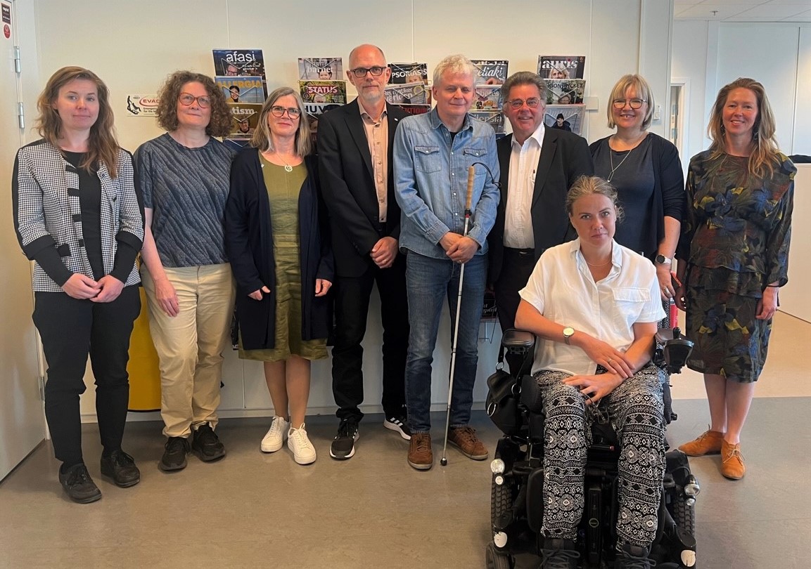 Idag träffade TCO:s <a href="/Boelc/">Boel Callermo</a> &amp; <a href="/HkanGustavsson/">Håkan Gustavsson</a> tillsammans med <a href="/LOSverige/">LO Sverige</a> och <a href="/Akademikerna/">Saco</a> organisationen <a href="/funkratt_se/">Funktionsrätt SE</a>. Diskussioner om funktionsnedsattas situation i arbetslivet, arbetsmarknadspolitik, arbetsmiljöfrågor samt hur TCO och medlemsförbunden arbetar med frågorna.