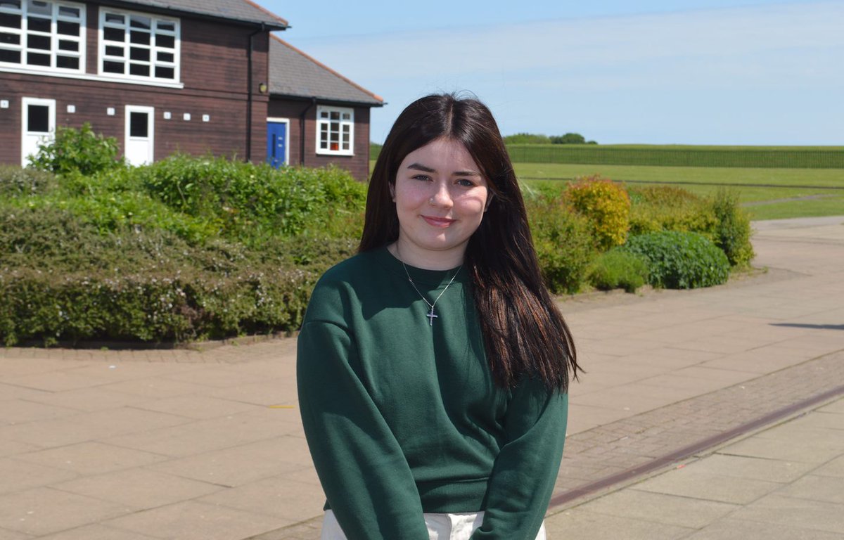 Congratulations to Y13 student, Maddie, who has a University offer to study Creative Writing.  #DHSisPROUD #AchievingExcellence #AimingHigh #Aspire #AspireDreamAchieve