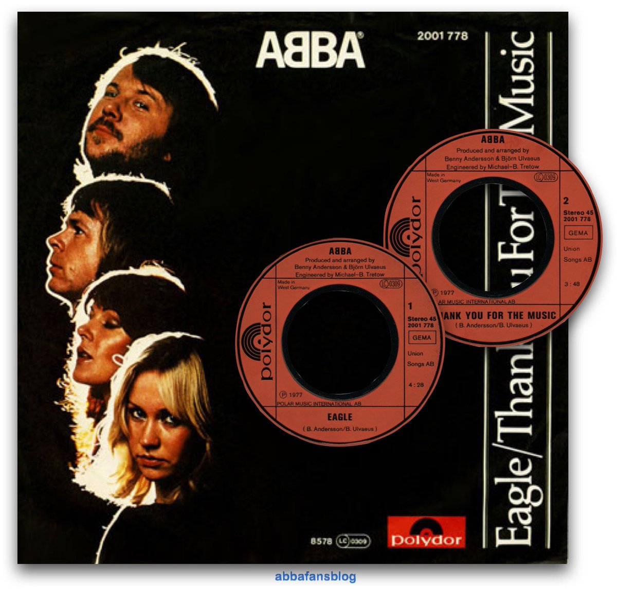 The @ABBA single “Eagle” / “Thank You For The Music” entered the German charts on this day in 1978 where it reached number 6
#Abba #Germany #Eagle #ThankYouForTheMusic 
abbafansblog.blogspot.com/2017/05/22nd-m…