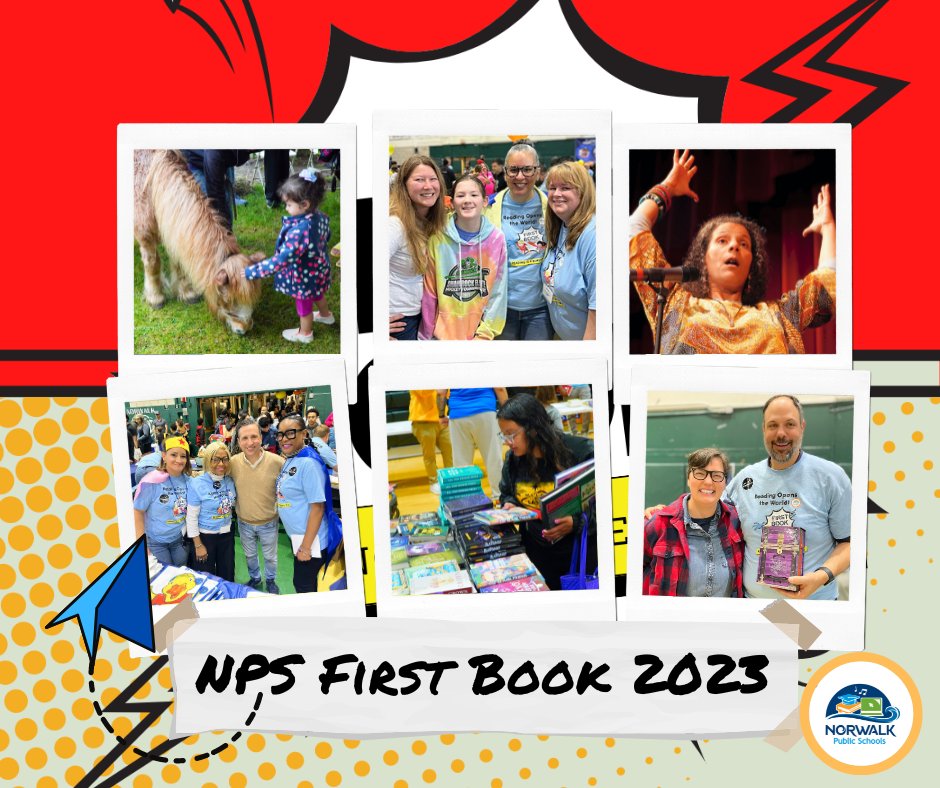 We had an absolute blast at First Book 2023! Thank you to everyone who joined us at this year’s #ReadingOpensTheWorld event. We hope you had a great time and took home lots and lots of books to start or stock your home library. #WeAreNPS #norwalkct @FirstBook @AFTunion @AFTCT