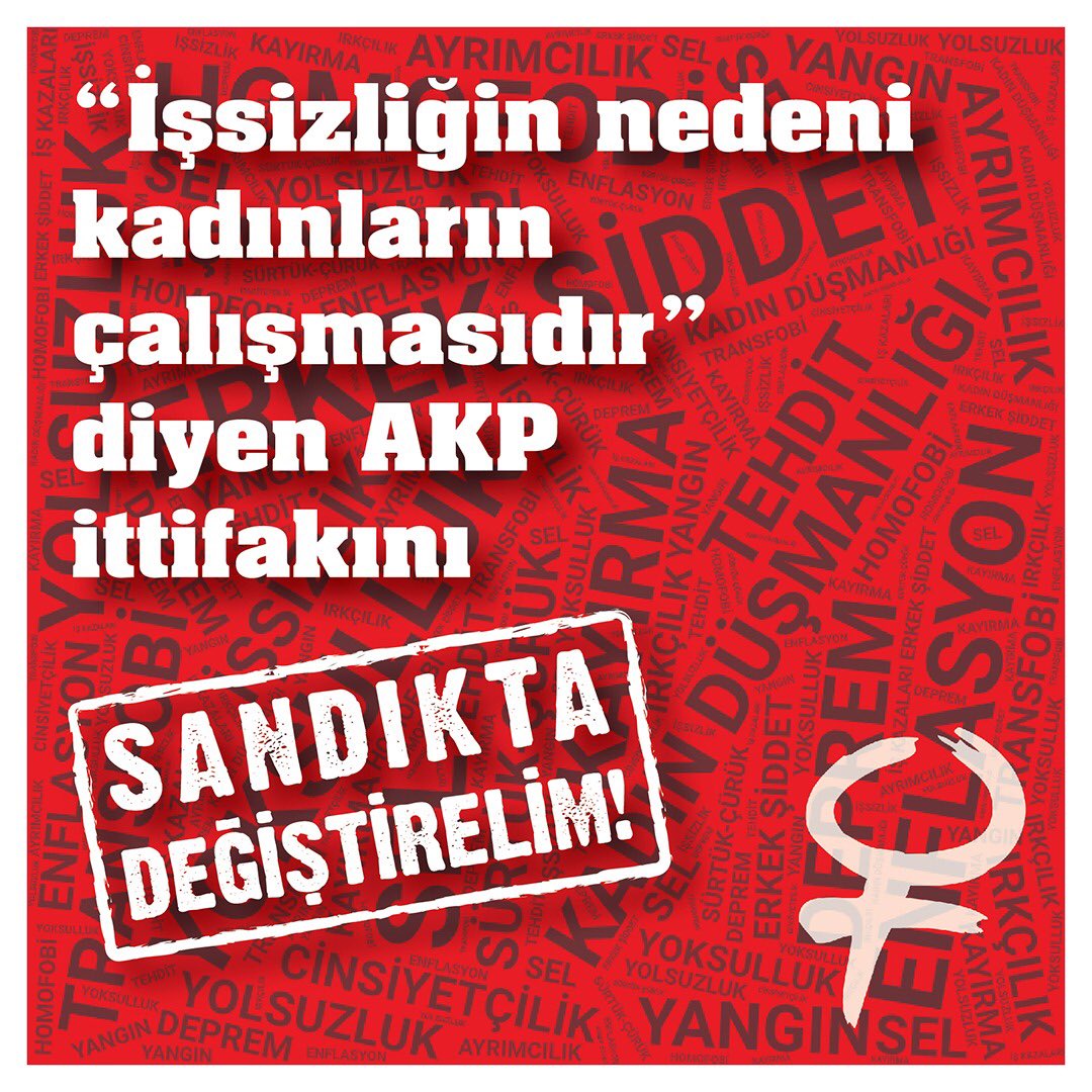 feminist_isyan's tweet photo. Konca Kuriş’i katleden Hizbullahçıları meclise taşıyanlara, işsizliğin nedeni kadınların çalışmasıdır diyenlere, bize şiddetsiz bir hayatı hak görmeyenlere karşı 28 Mayıs’ta sandıkta değiştirelim! https://t.co/sN0XzMHBB7