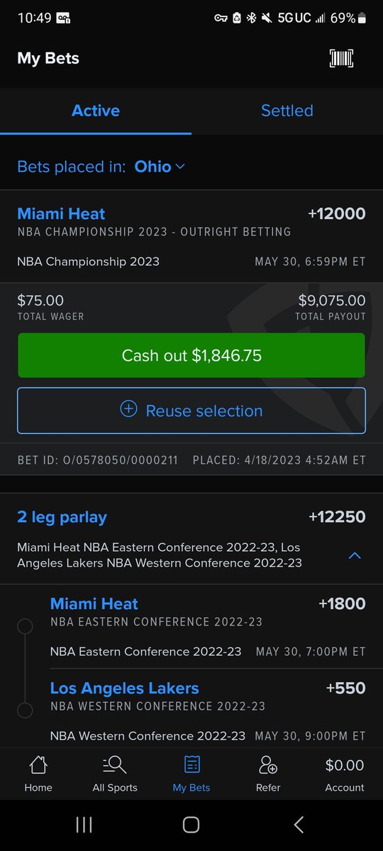 I'm the biggest Miami heat fan in the world at the moment.